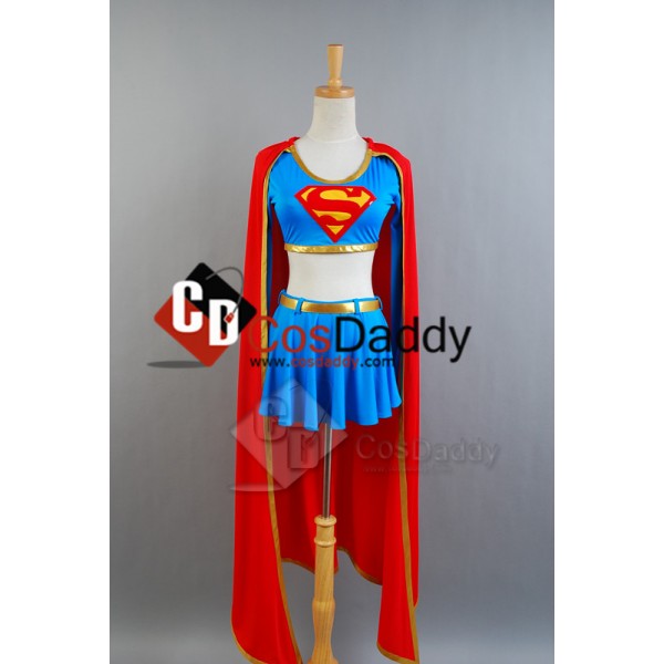 DC Comics Supergirl Cosplay Costume Separated Version 