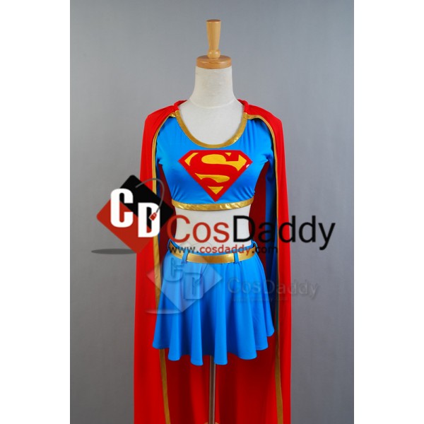 DC Comics Supergirl Cosplay Costume Separated Version 