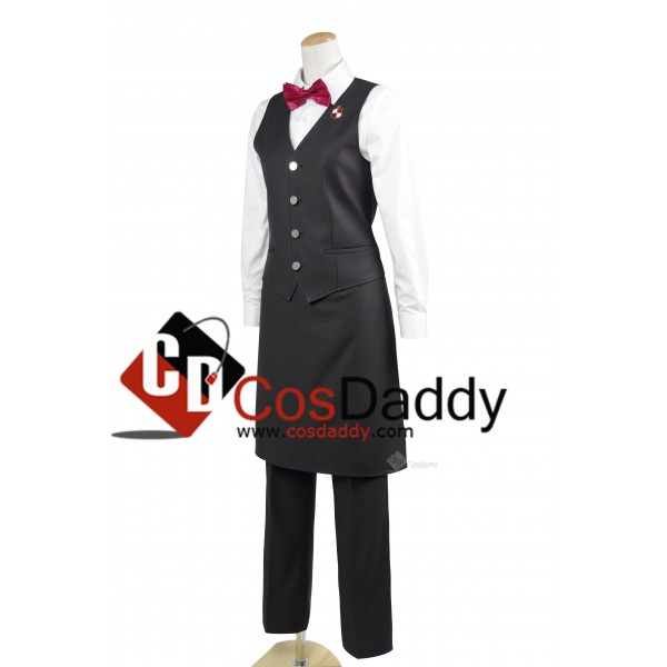 Death Parade Dekimu Bartender Uniform Cosplay Costume