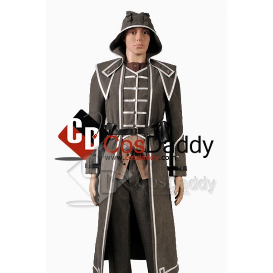 Dishonored Corvo Attano Cosplay Grey Costume Dishonored Corvo Attano Cosplay Grey Costume