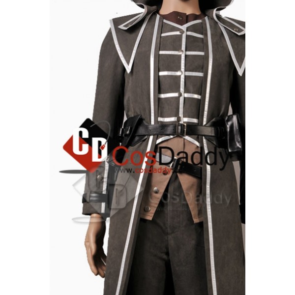 Dishonored Corvo Attano Cosplay Grey Cosplay Costume