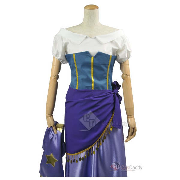 Disney HunchBack of Notre Dame Esmeralda Dress Cosplay Costume