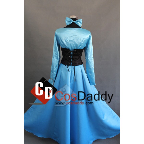 Disney Princess Ariel The Little Mermaid Dress Cosplay Costume                          