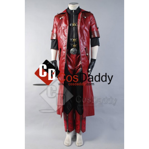 Devil May Cry V DMC5 Dante Aged Outfit Leather Cosplay Costume –  TrendsinCosplay