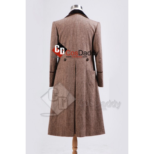 Doctor Who Fourth 4th Doctor Brown Coat Costume