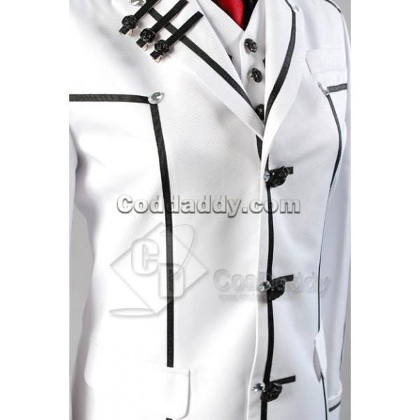 Vampire Knight Zero Kiryuu White Cosplay Costume