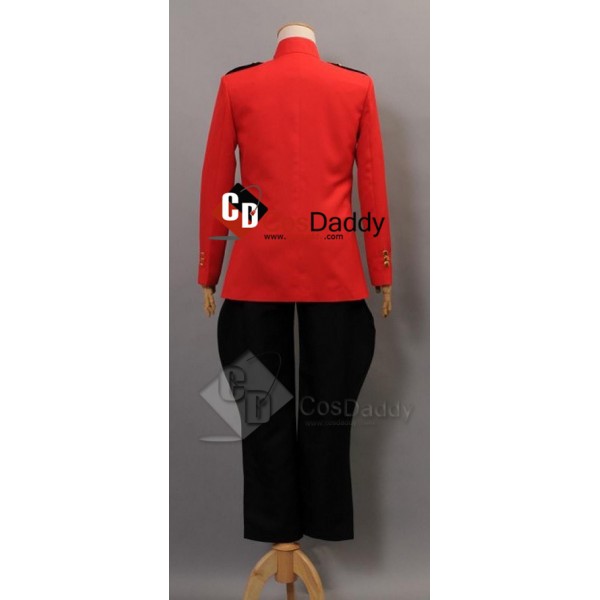 Due South Royal Canadian Red Mountie Serge Uniform Tunic Cosplay Costume