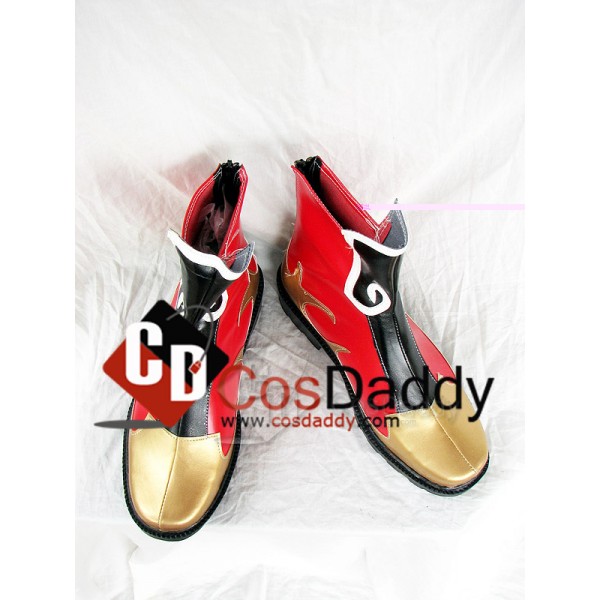 Dynasty Warriors Zhou Yu Cosplay Boots Shoes