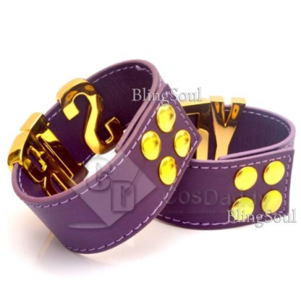 CosDaddy Harley Quinn YES SIR Bracelets Suicide Squad YES SIR Bracelets