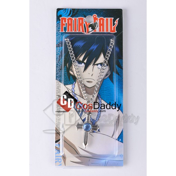Fairy Tail Gray Fullbuster Cross Necklace