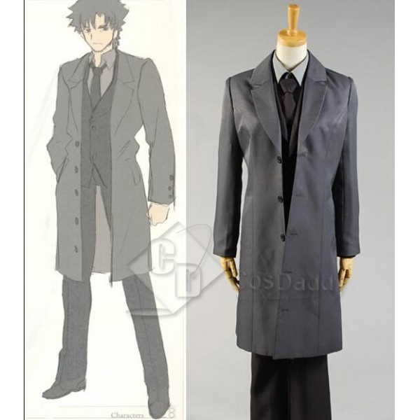 Fate Zero Saber Suit Uniform Cosplay Costume