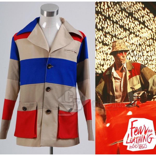 Fear and Loathing in Las Vegas Johnny Depp Jacket Cosplay Costume