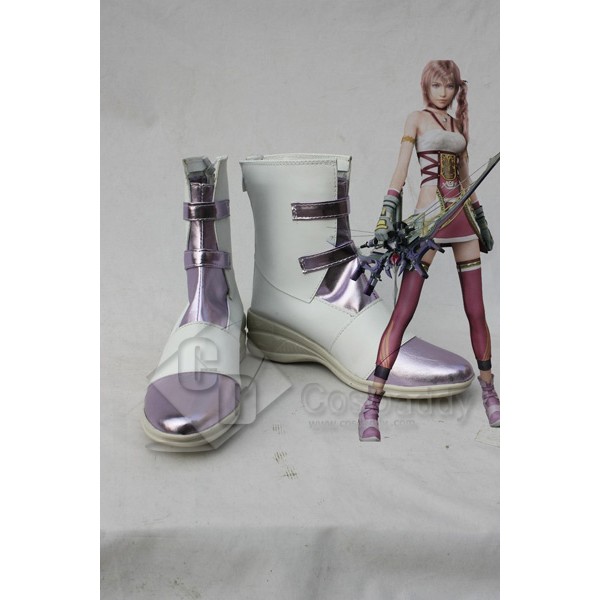 FF13-2 Final Fantasy XIII-2 Serah Cosplay Boots Shoes 