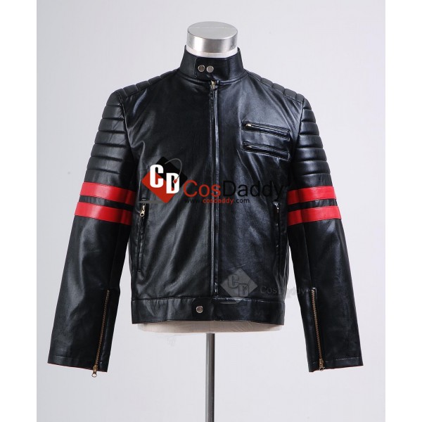 Fight Club Tyler Durden Black and Red Jacket Cospl...