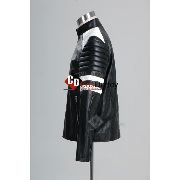 Fight Club Tyler Durden Black and White Jacket Cosplay Costume