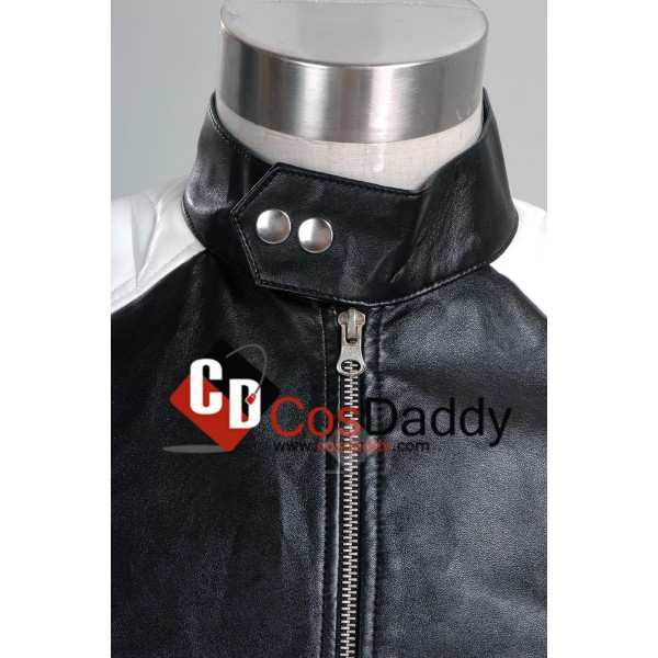 Fight Club Tyler Durden Black and White Jacket Cosplay Costume