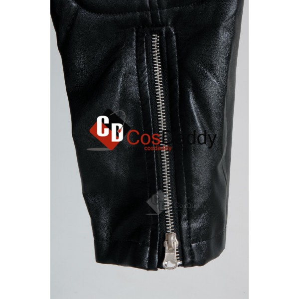 Fight Club Tyler Durden Black and White Jacket Cosplay Costume
