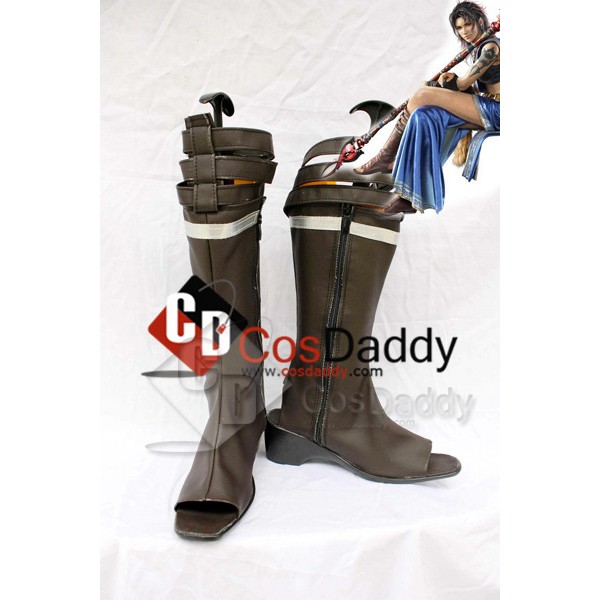 Final Fantasy 13 Oerba Yun Fang Cosplay Boots Shoe...