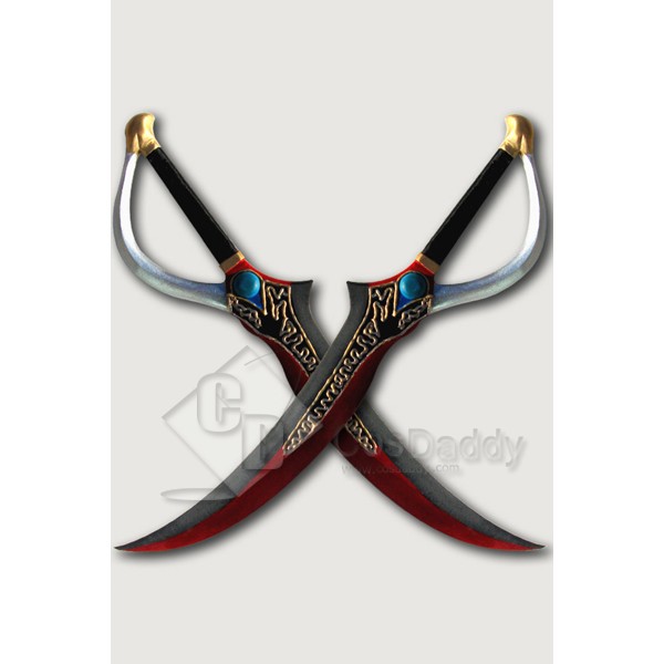 Final Fantasy Type-0 Rem Double Sabres Cosplay Props