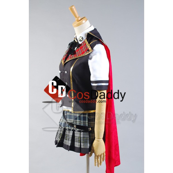 Final Fantasy Type-0 Rosefinch Magic College Summer Uniform Cosplay Costume