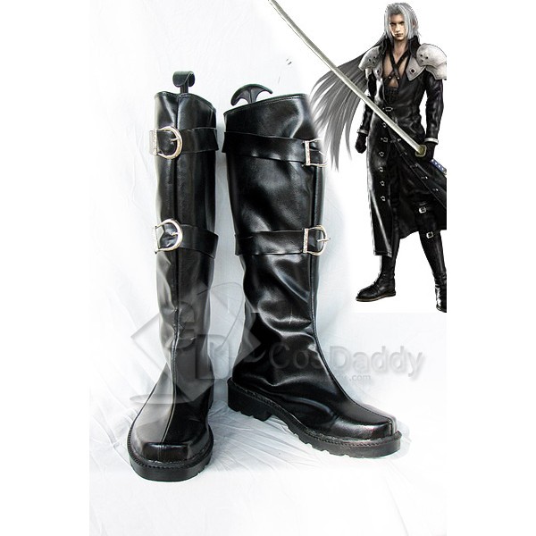 Final Fantasy VII Sephiroth Cosplay Boots Shoes