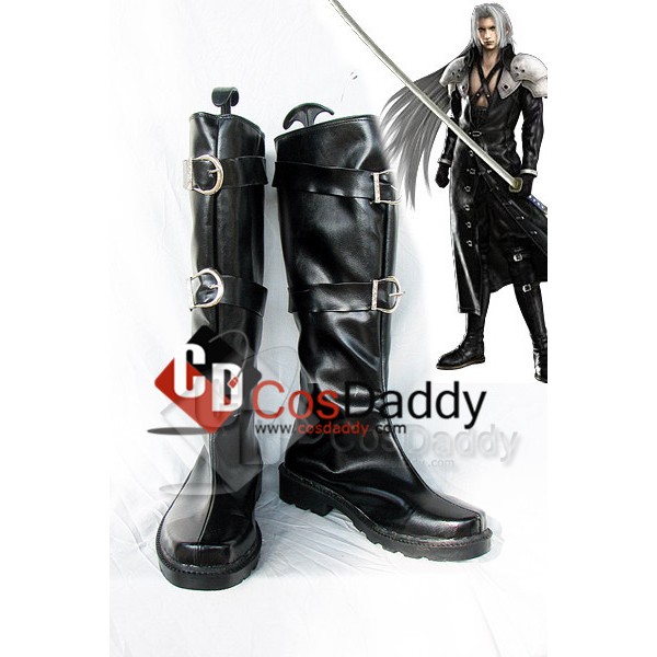 Final Fantasy VII Sephiroth Cosplay Boots Shoes