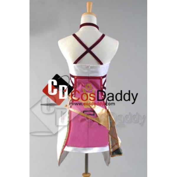 Final Fantasy XIII-2 FF 13-2 Serah Farron Cosplay Costume 