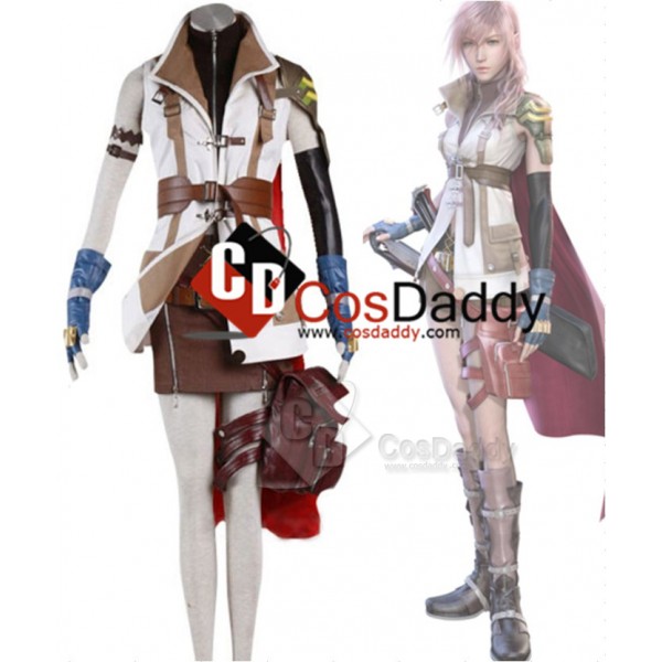 Final Fantasy XIII FF 13 Lightning Cosplay Costume...