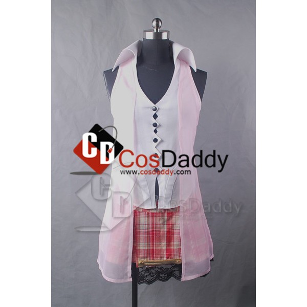 Final Fantasy XIII FF 13 Serah Farron Cosplay Costume