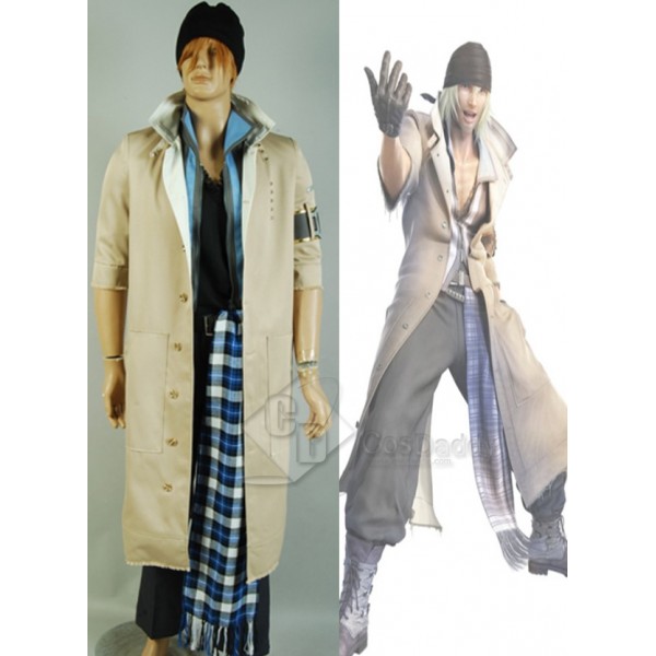Final Fantasy XIII FF XIII Snow Villiers Cosplay Costume 