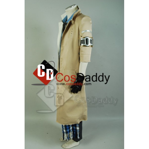 Final Fantasy XIII FF XIII Snow Villiers Cosplay Costume 