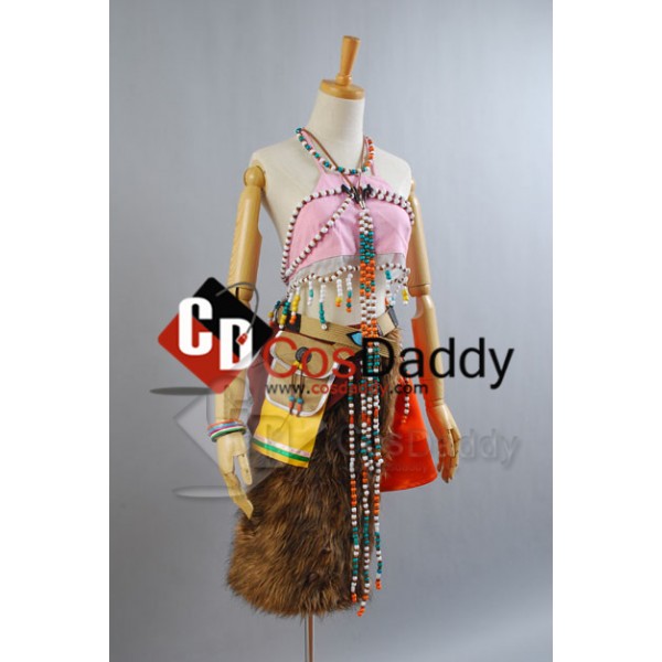 Final Fantasy XIII FF13 Oerba Dia Vanille Cosplay Costume