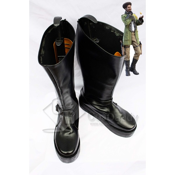 Final Fantasy XIII Sazh Katzroy Cosplay Boots Shoes