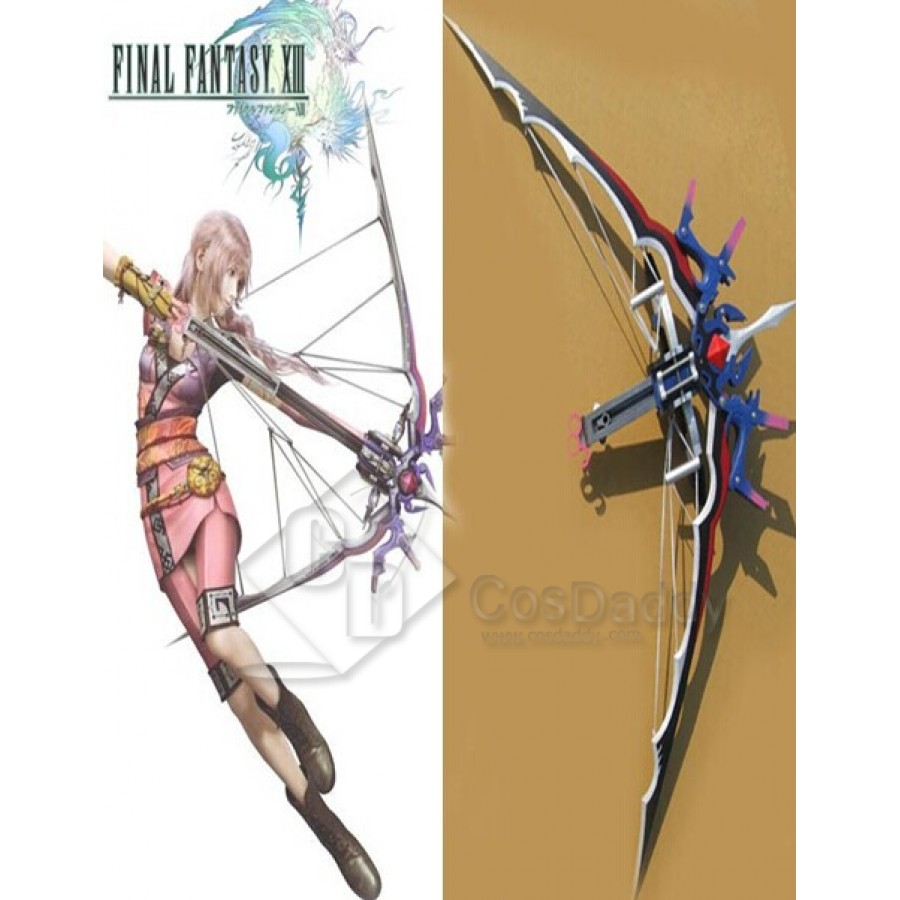Final Fantasy XIII serah farron Bow and Arrow Cosplay Costume Prop 