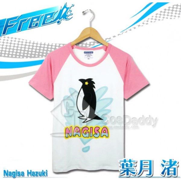 Free! Eternal Summer Iwatobi Swim Club Unisex Cotton T-Shirt Tee Costume