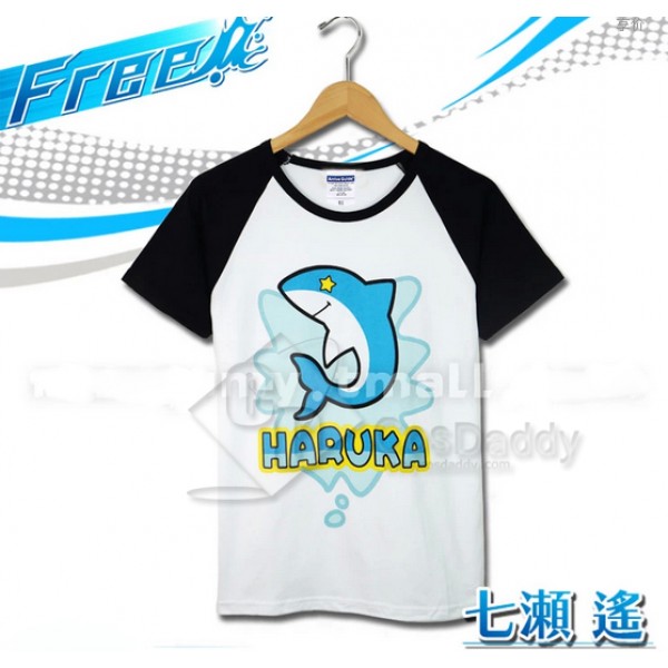 Free! Eternal Summer Iwatobi Swim Club Unisex Cotton T-Shirt Tee Costume