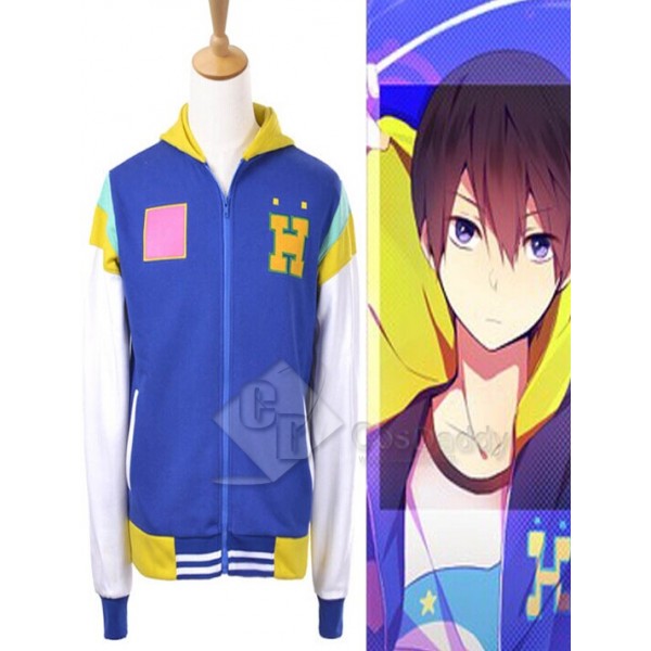 Free! Iwatobi Swim Club HarukaNanaseHoodie Jacket Cosplay Costume