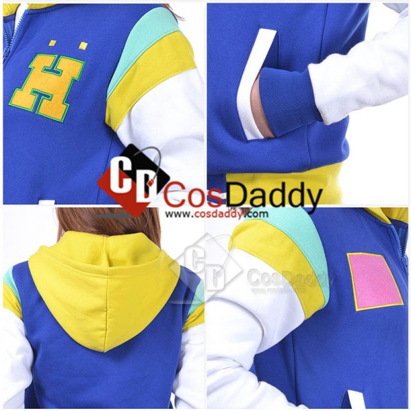 Free! Iwatobi Swim Club HarukaNanaseHoodie Jacket Cosplay Costume