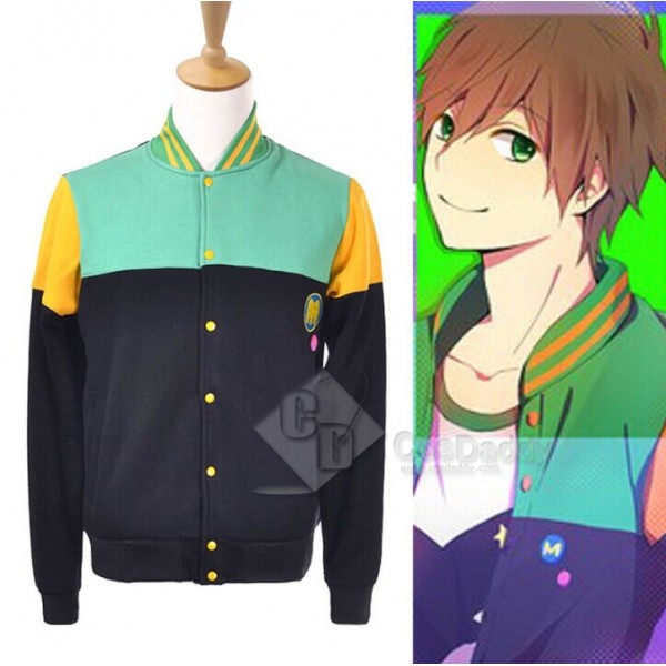 Free! Iwatobi Swim Club Makoto Tachibana Baseball Jacket Costume 