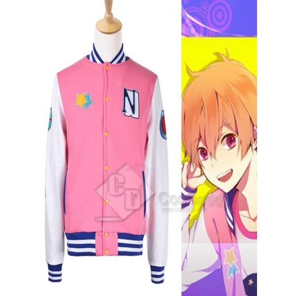 Free! Iwatobi Swim Club NagisaHazuki Baseball Jacket Cosplay Costume