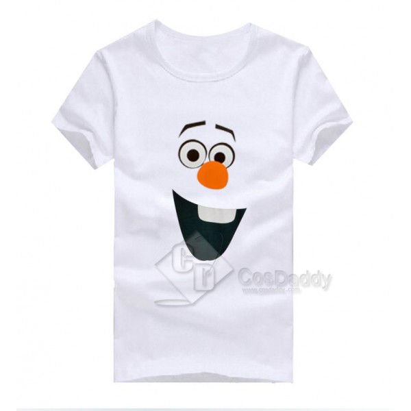 Frozen Olaf Snowman T-shirt Costume White
