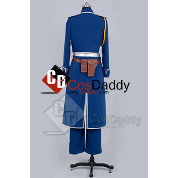 FullMetal Alchemist Roy Mustang Uniform Cosplay Costume 