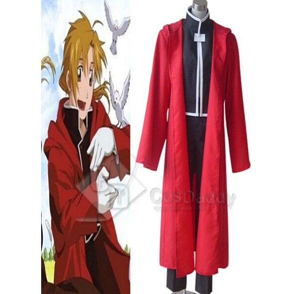 FullMetal Alchemist Edward Elric Cosplay Costume 