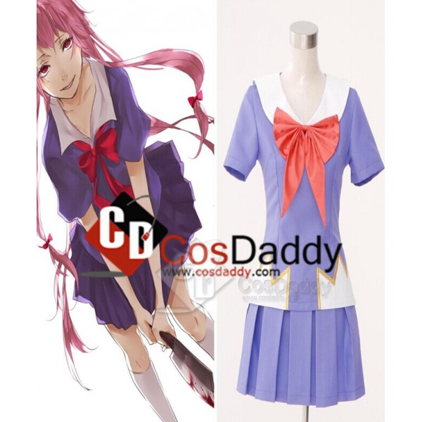 Future Diary Gasai Yuno Cosplay Costume