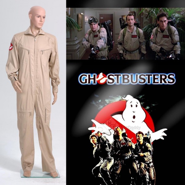 Ghostbusters Team Uniform Jumpsuit Cosplay Costume 