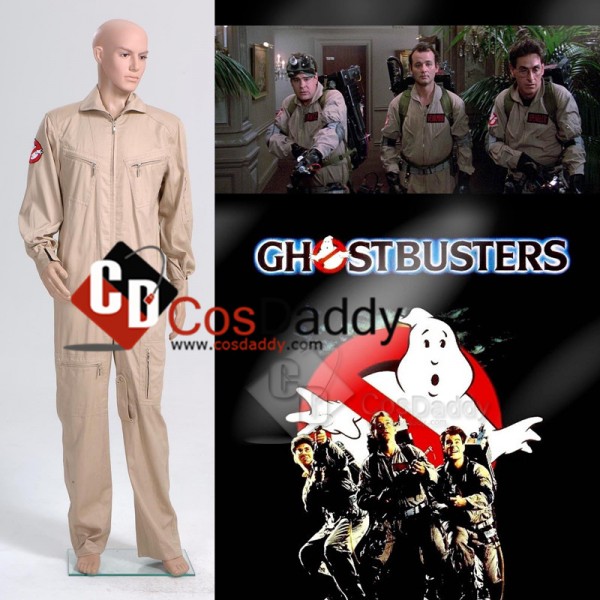 Ghostbusters Team Uniform Jumpsuit Cosplay Costume 