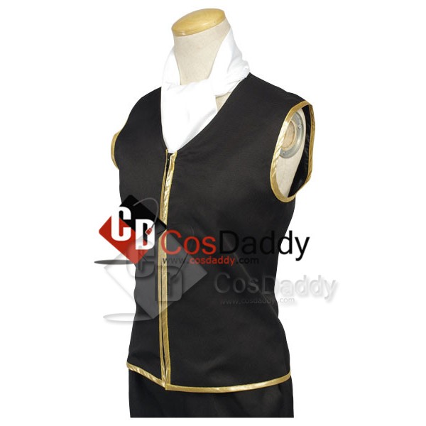 Gintama Shinsengumi Police Gold Soul Uniform Cosplay Costume 