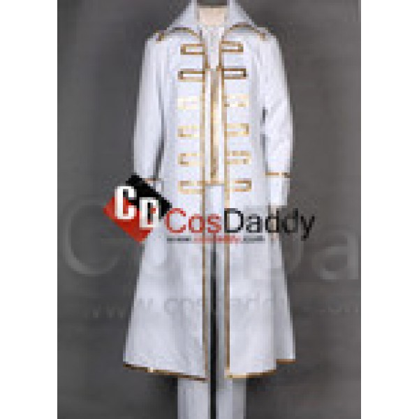 Gintama Shinsengumi Team White Male Outfit Cosplay...