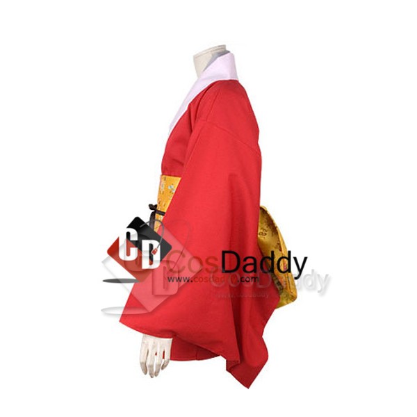 Gintama Silver Soul Kagura Kimono Cosplay Costume