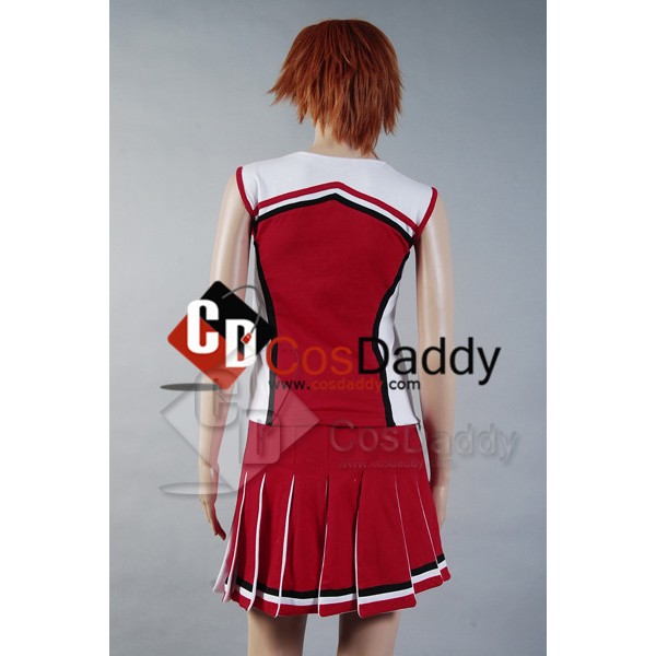 Glee Santana Lopez Cheering Squad Dress Cosplay Costume 